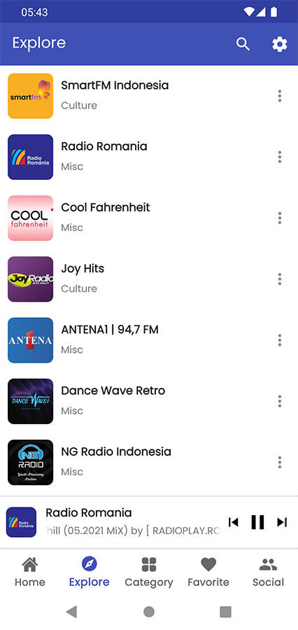 互联网广播流媒体收听系统Android原生APP源码V5.4.1 含PHP后端