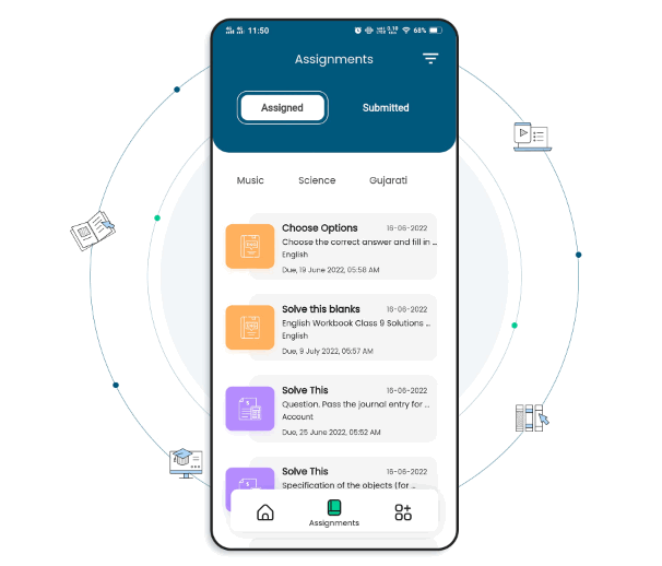 EduFlux在家学习虚拟学校教学管理系统Flutter手机APP源码V2.0.1 带已破解后端