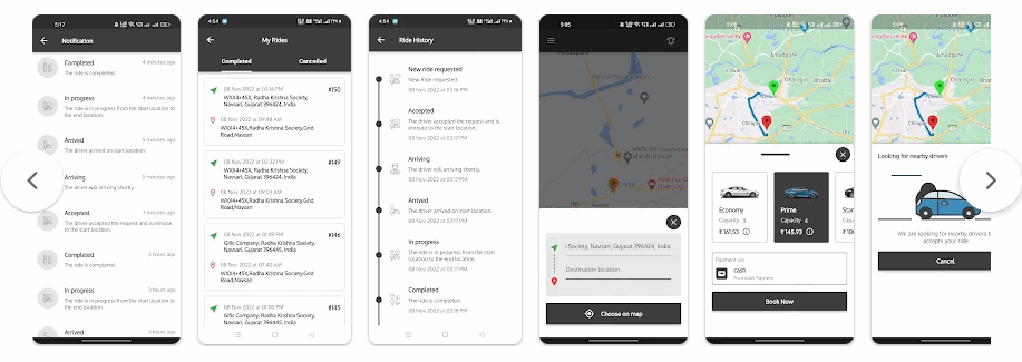 RideFinder完整出租车顺风车预约系统Flutter手机APP源码V11.0 解密破解版