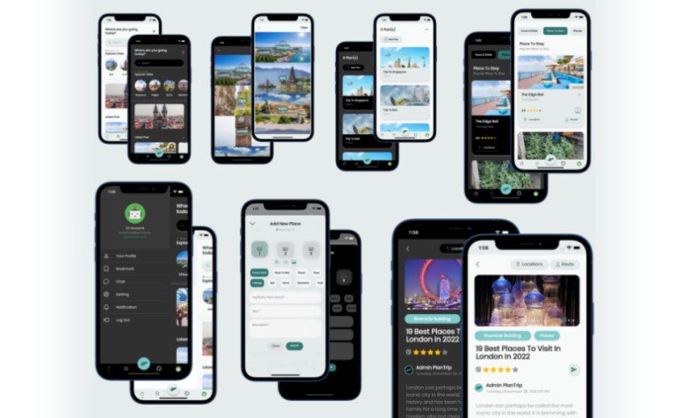 TripMate驴友交流旅行计划社交应用系统Flutter手机APP源码V1.1.3