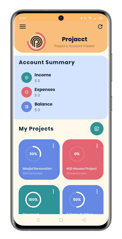 iExpense个人项目和收支账目管理Flutter应用APP源码V1.2