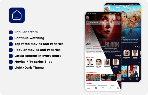 BTVideo带BT源影视剧和网剧点播Android应用APP源码