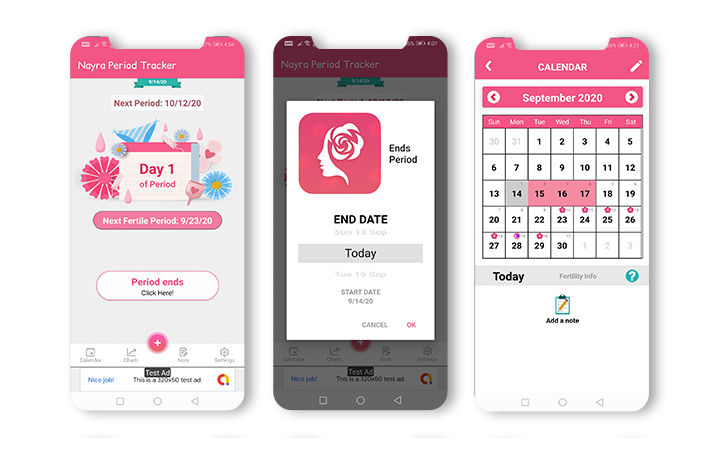 PTracker女性生理期和排卵期跟踪器Android应用APP源码V2.0