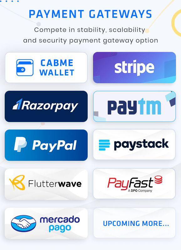 FluxCab私家车和网约车手机预约Flutter应用APP源码V3.3.2
