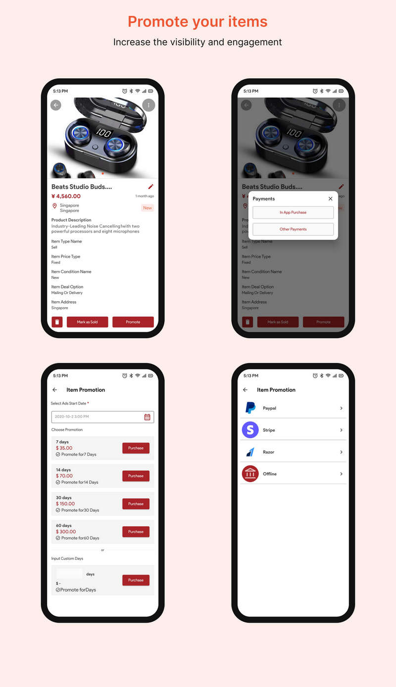 XianY仿闲鱼买卖交易市场Flutter双端APP源码V1.4.3+Laravel后端源码