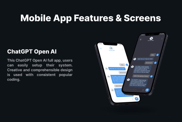 基于OpenAI服务聊天机器人Flutter双端APP源码V4.2.1