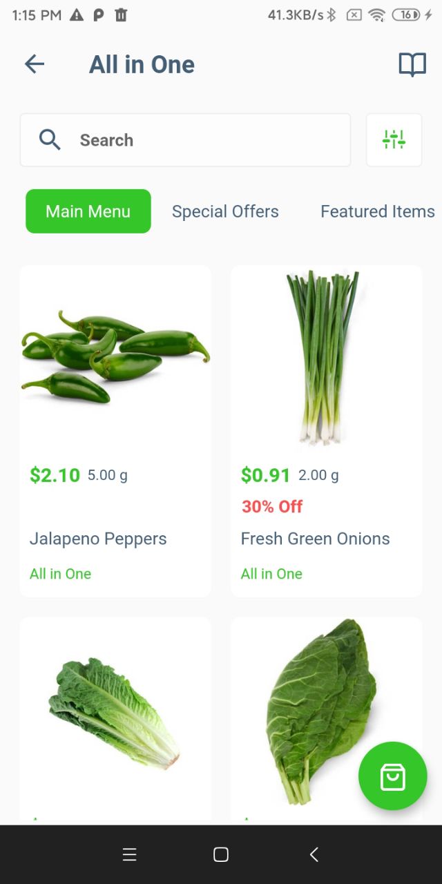 FMall餐厅/日用品/果蔬/鲜花等网上订购和同城配送Flutter手机APP源码V2.0