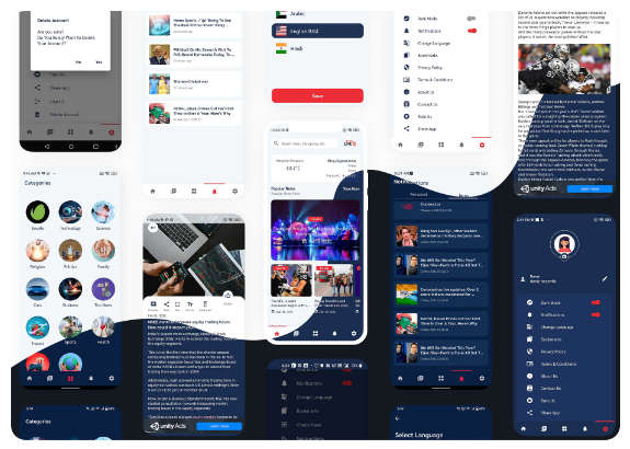 NewsFlux多语言新闻资讯阅读Flutter双端APP源码V3.1.0