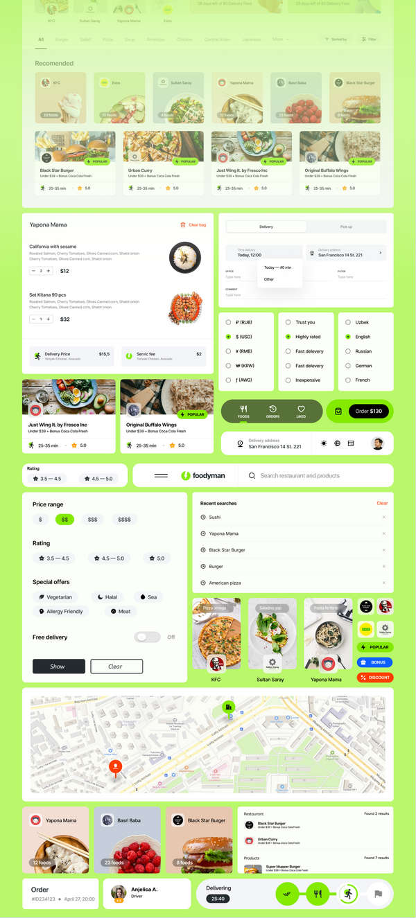 带团购多餐厅入驻在线订餐和送餐Flutter双端APP源码V3.4(Web+后端+买家APP)