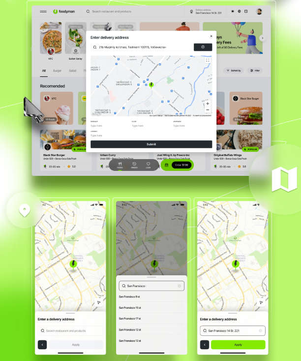 带团购多餐厅入驻在线订餐和送餐Flutter双端APP源码V3.4(Web+后端+买家APP)