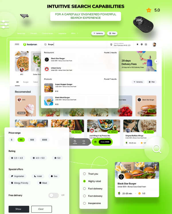 带团购多餐厅入驻在线订餐和送餐Flutter双端APP源码V3.4(Web+后端+买家APP)