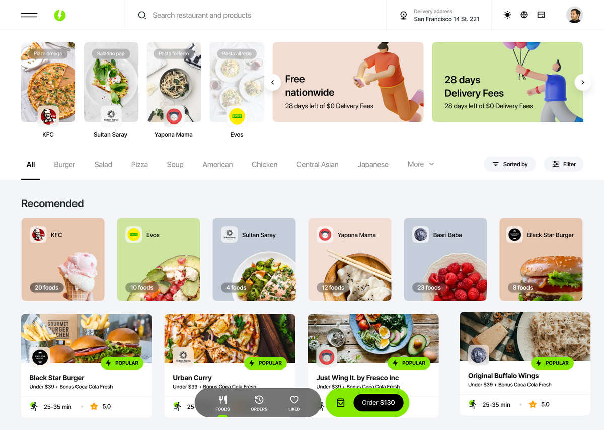 带团购多餐厅入驻在线订餐和送餐Flutter双端APP源码V3.4(Web+后端+买家APP)