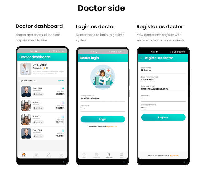 DocBook掌上医生预约系统Flutter双端APP源码V5.0