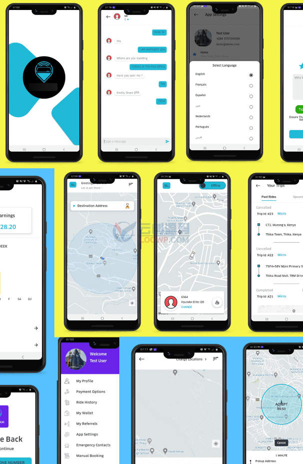 BTaxi掌上打车预约乘车系统Android原生APP源码V1.4