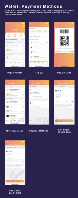 iClipse多卖家电子商务购物React Native应用APP模板UI工具包
