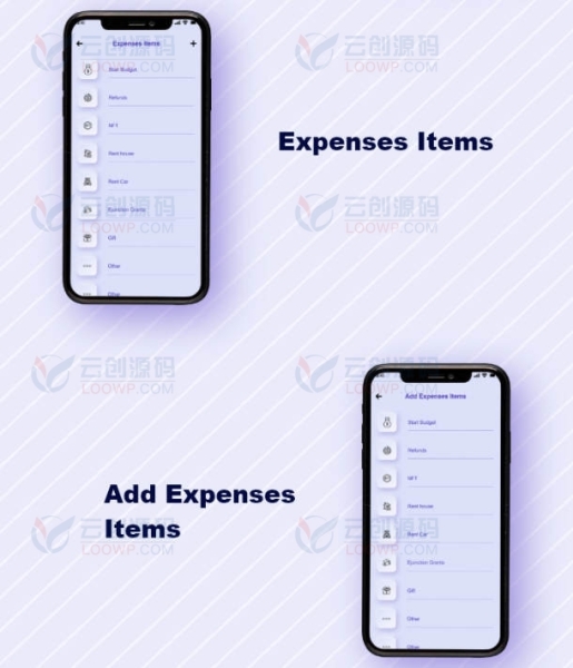 iBudget个人收支跟踪管理和财务管理器Android端APP源码