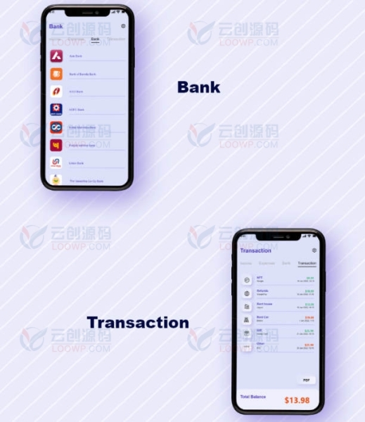 iBudget个人收支跟踪管理和财务管理器Android端APP源码