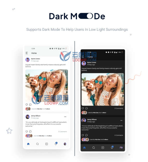 FBSocial仿脸书社交网络系统Flutter双端APP源码V7.3