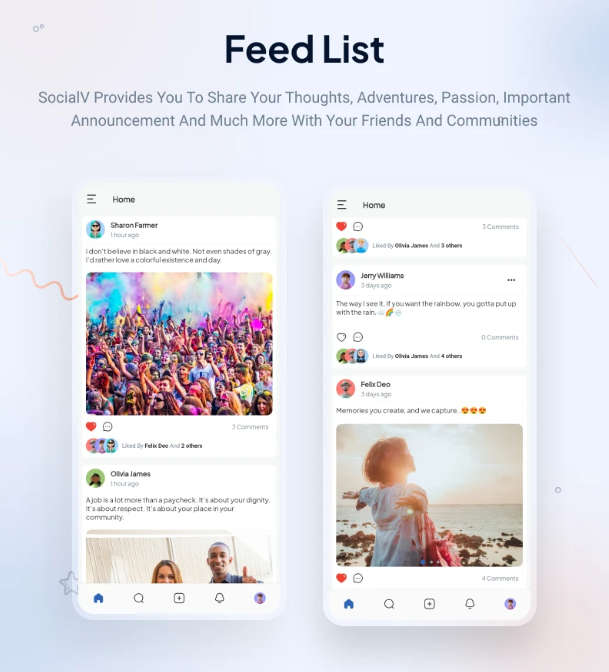 FBSocial仿脸书社交网络系统Flutter双端APP源码V7.3