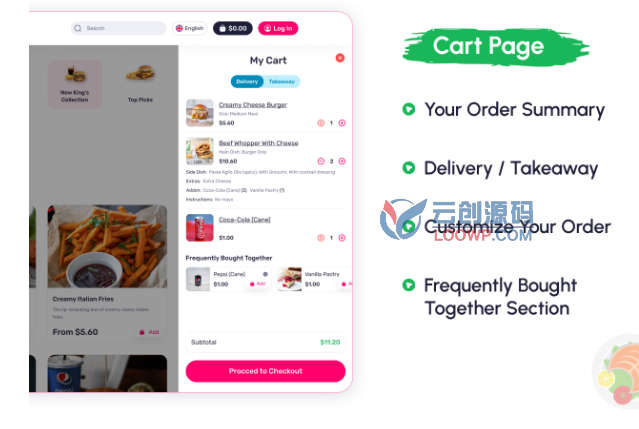 全开源多店版Flutter在线订餐送餐APP源码V2.4(含Web前后端)