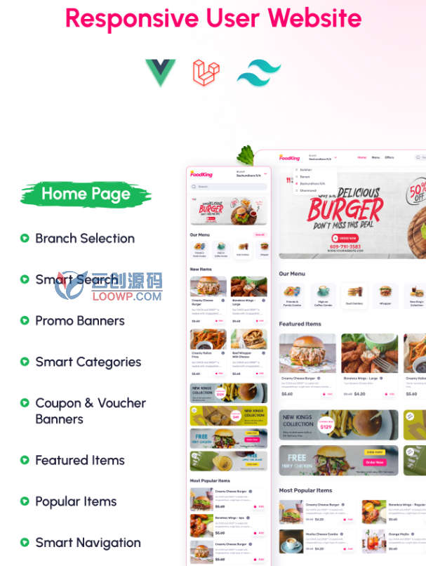 全开源多店版Flutter在线订餐送餐APP源码V2.4(含Web前后端)