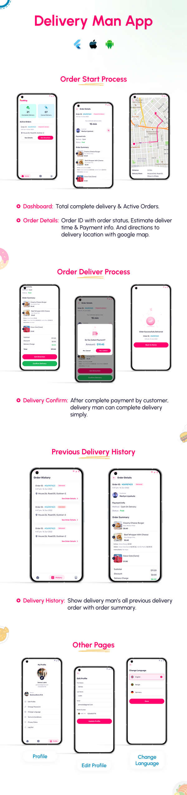 全开源多店版Flutter在线订餐送餐APP源码V2.4(含Web前后端)