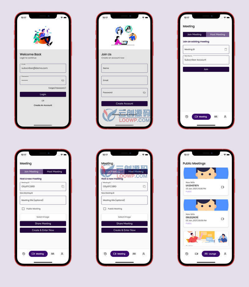 Flutter实时音视频会议系统APP源码带PHP后端源码V2.4.0