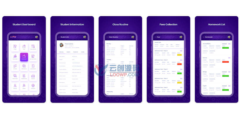SchFlux全开源学校管理系统Flutter手机APP源码V2.7.0