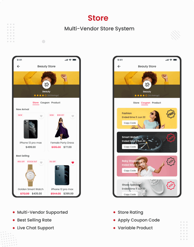 IrooyApp多商家电商购物系统Flutter工程APP源码V1.1.4 带管理后台
