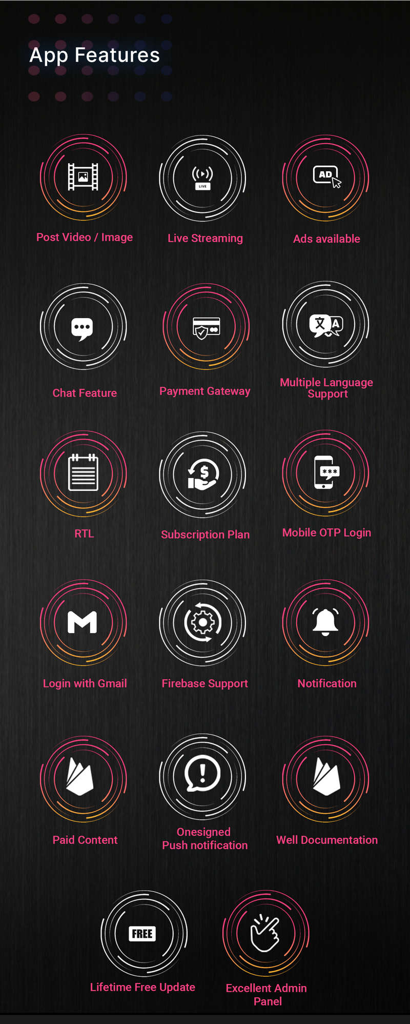 DTFans内容创作者粉丝打赏订阅Flutter手机APP源码 带Laravel后台
