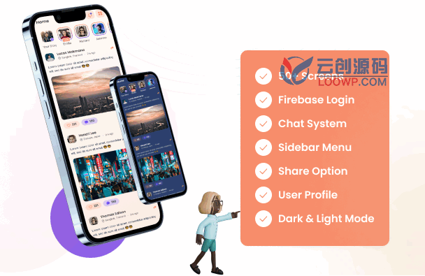 AppZola含10款应用99屏React Native手机APP设计UI模板V1.3