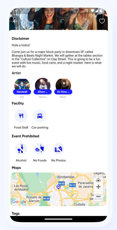 TicketMate多商户活动门票预订系统Flutter双端APP源码