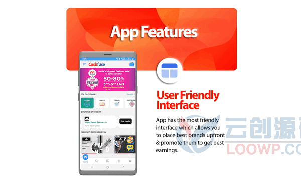 Flutter联盟营销|优惠券聚合和购物返现双端APP源码V2.0+Laravel后端