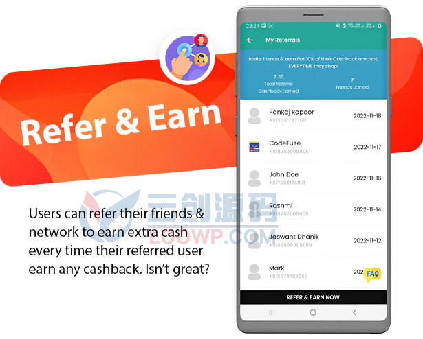 Flutter联盟营销|优惠券聚合和购物返现双端APP源码V2.0+Laravel后端