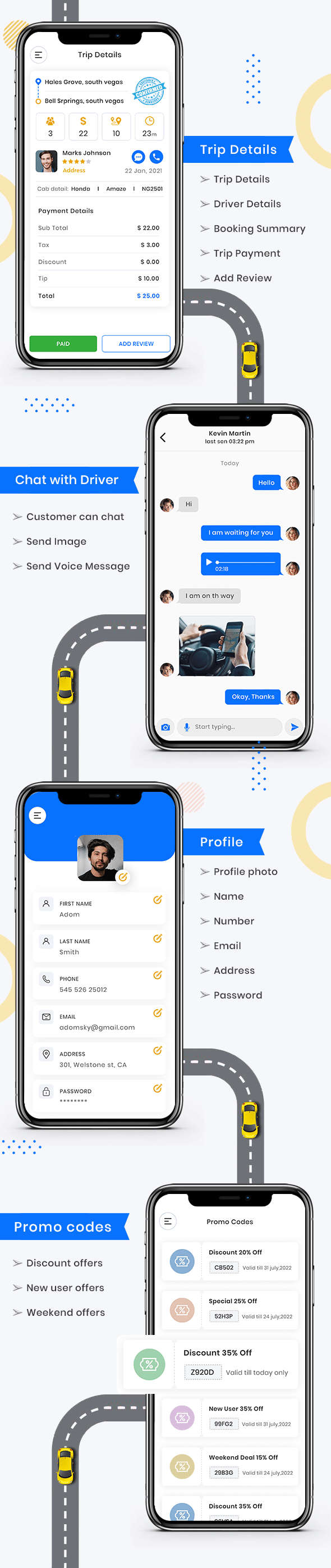 CaBook私家车叫车打车乘车服务预约系统Flutter手机APP源码V4.0.1