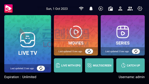 智能电视/机顶盒/手机/平板IPTV播放器Android应用APP源码V2.0