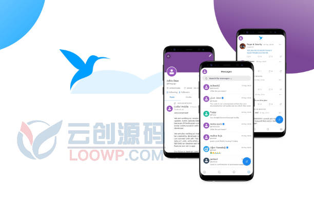 MeshareFlux仿推特社交网站Flutter双端手机APP源码V1.0.5
