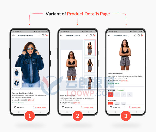 三首页Shopify电商平台购物APP源码