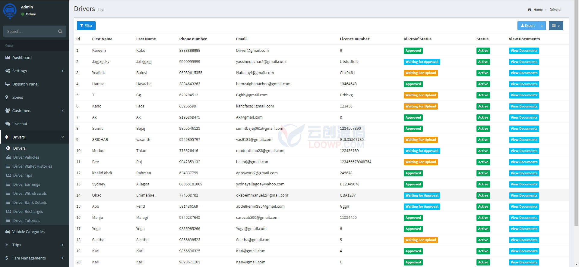 Taxi2U仿优步同城打车系统React Native双端APP源码+Laravel后端+调度面板 | V1.3.0
