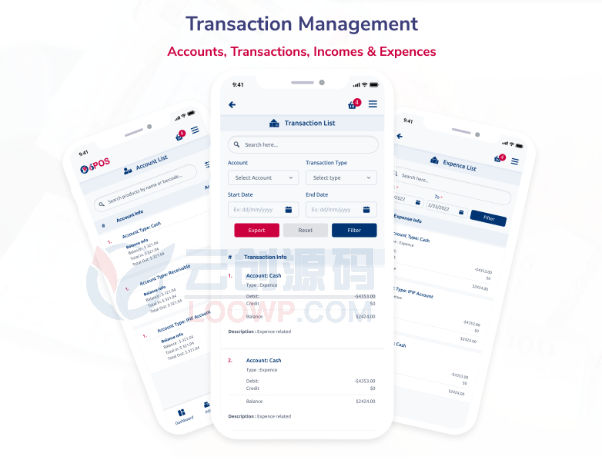 UPoS企业POS收银和进销存系统Flutter双端APP源码V1.2 带Web前后端