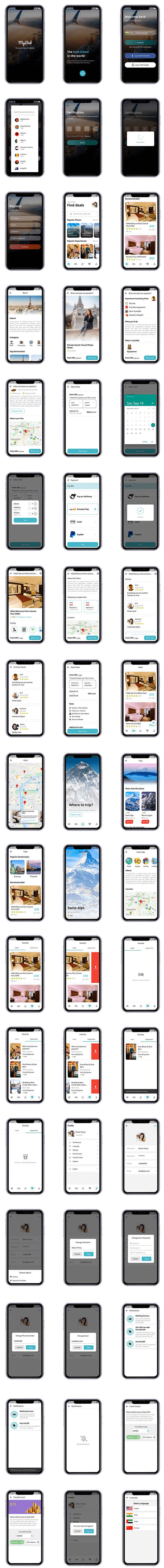 仿AirBnb多语言酒店预订和旅游预订Flutter双端APP源码V1.2(仅UI无后端)