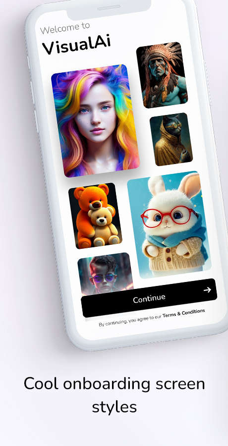 VisionAI智能照片编辑器和AI绘画Android手机APP源码V2.0