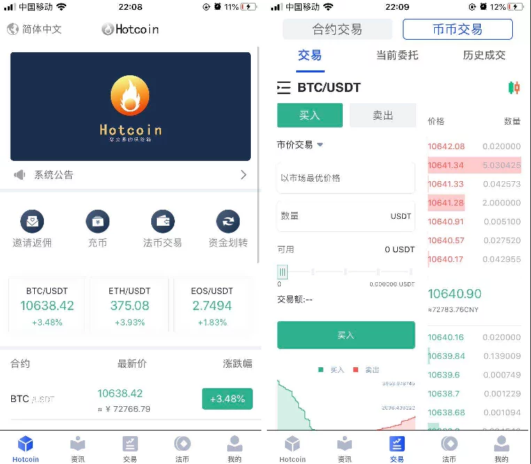 原生合约交易所PHP源码/原生安卓+IOS端APP源码 币币+OTC承兑商+永续合约