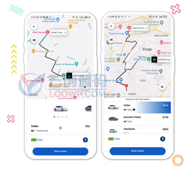 CallTaxi带后台调度网约车打车系统Android+iOS双端原生APP源码V2.1