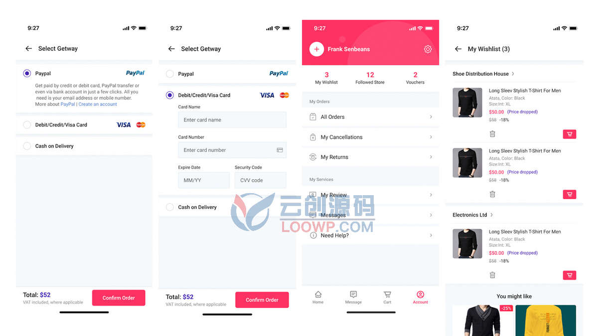 ACartApp多商户跨境电商Flutter手机购物APP源码V3.0