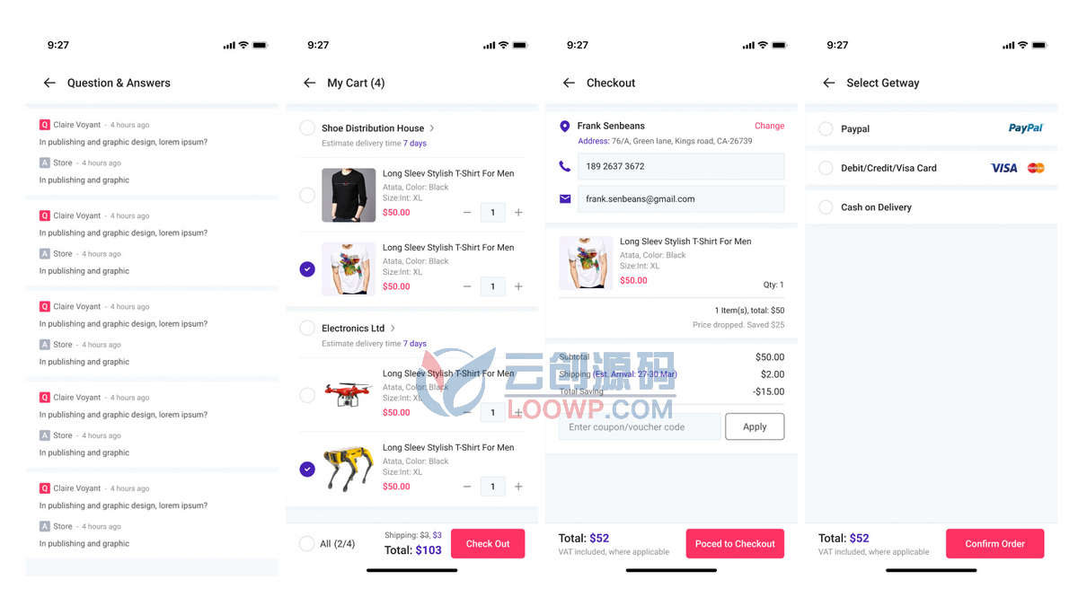 ACartApp多商户跨境电商Flutter手机购物APP源码V3.0