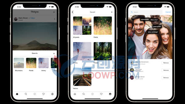 Flutter仿IG摄影作品照片分享社交APP源码V3.0