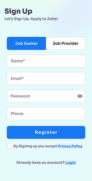 JobDroid掌上求职招聘系统Android端APP源码+后端源码V2.1