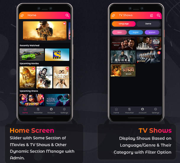 Android影视流媒体点播和IPTV直播电视APP源码+Web前后端源码