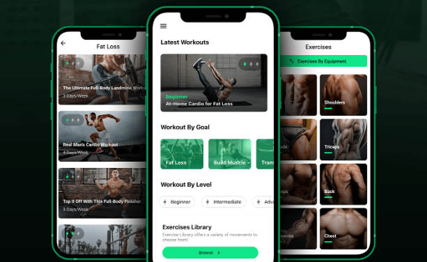 FitBase多语言健身锻炼React Native双端APP源码含PHP后端V3.1